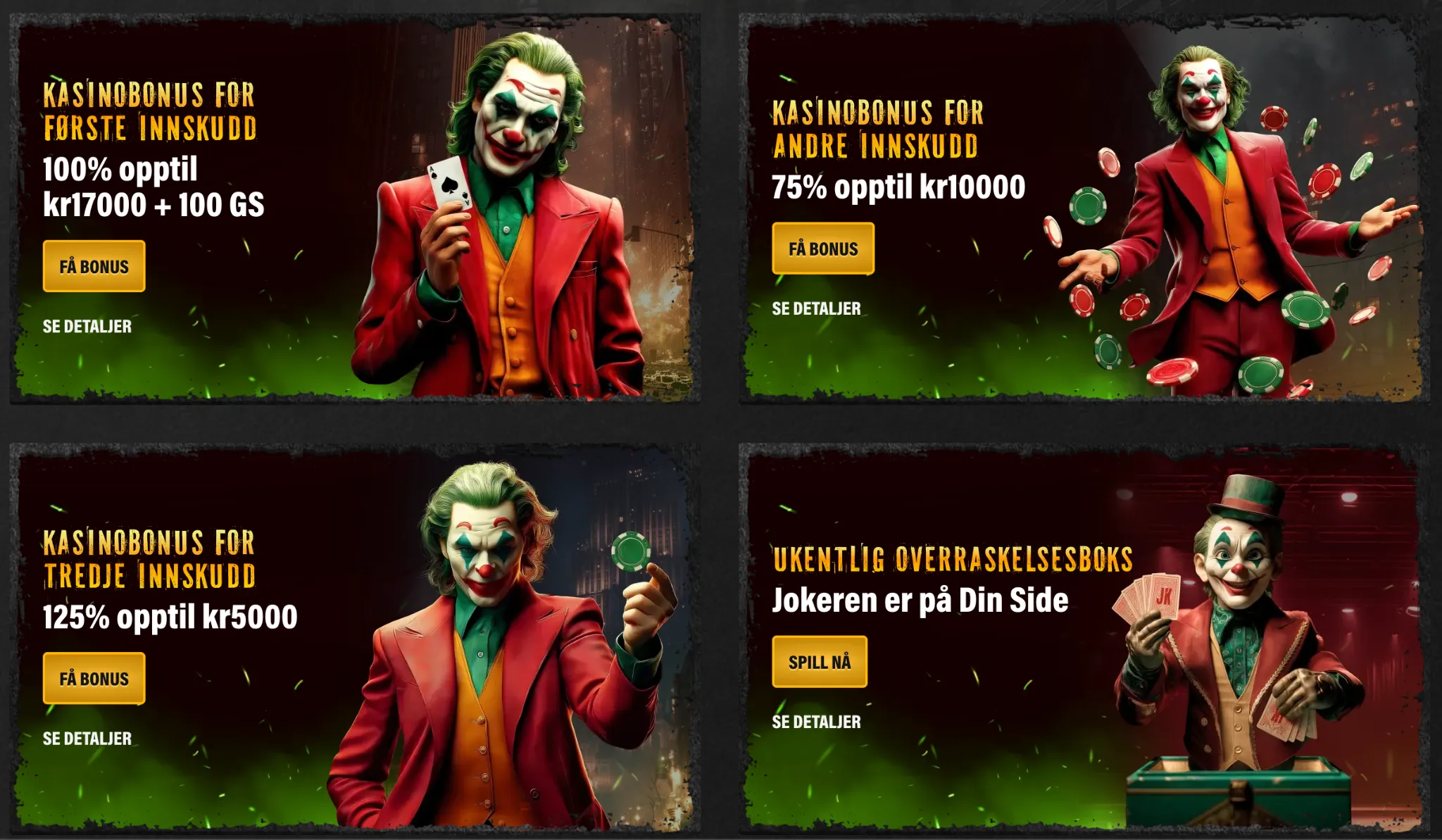 Bonuser og kampanjer