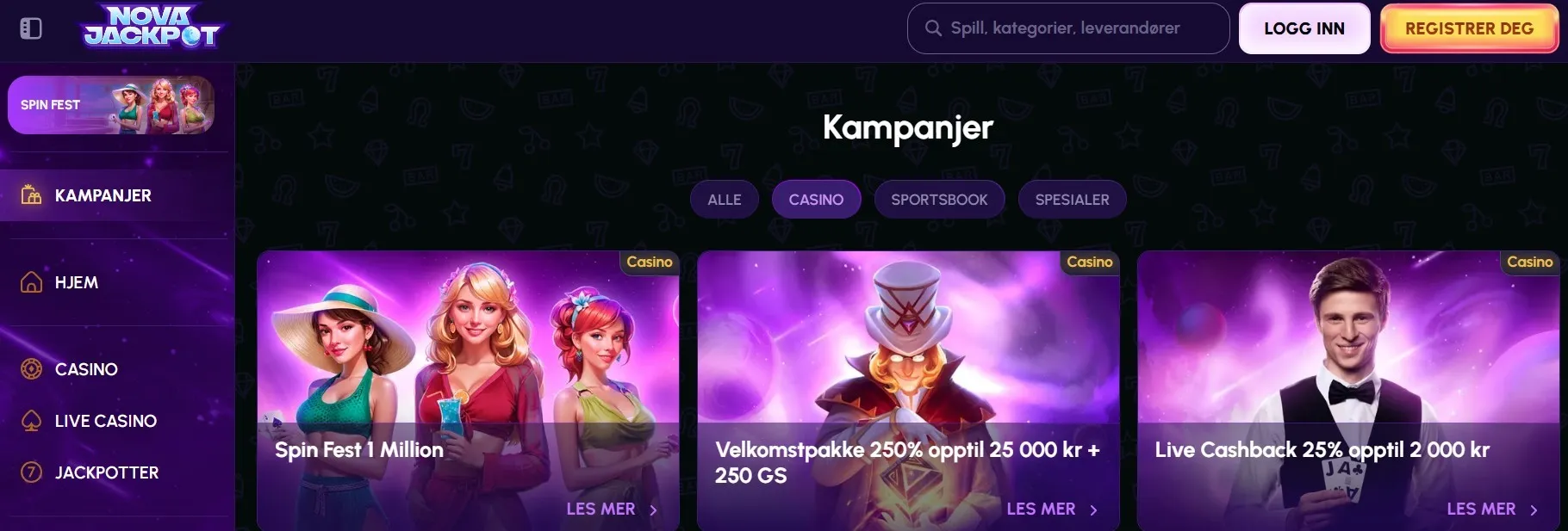 Bonuser og kampanjer