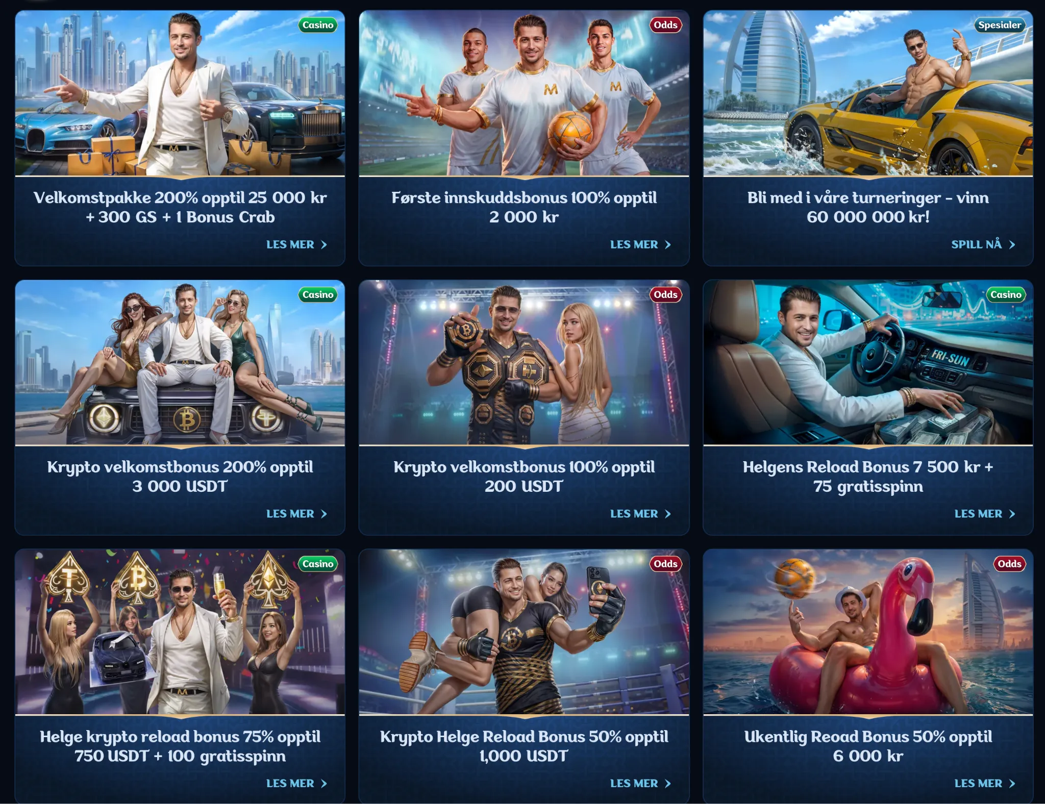 Bonuser og kampanjer