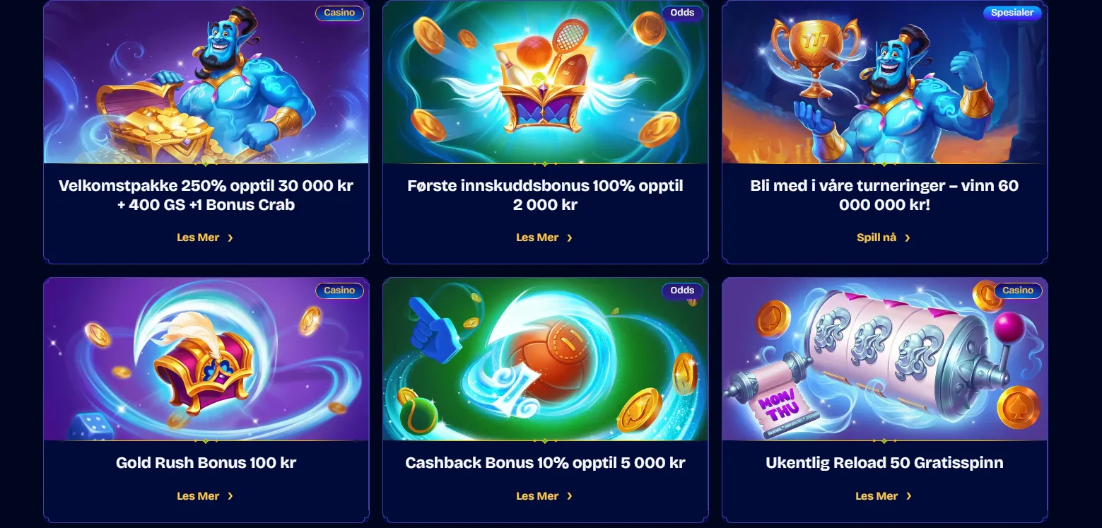 Bonuser og kampanjer