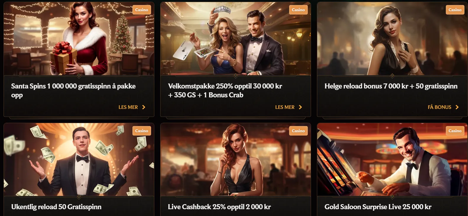 Bonuser og kampanjer Bonuser og kampanjer