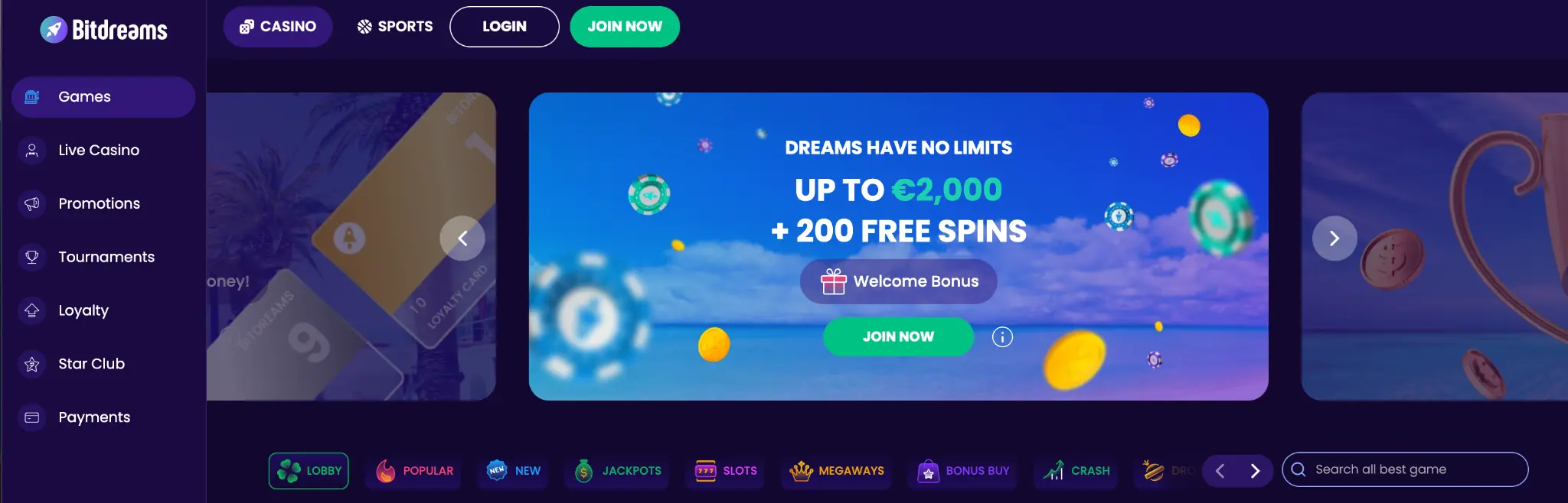 Bitdreams Casino