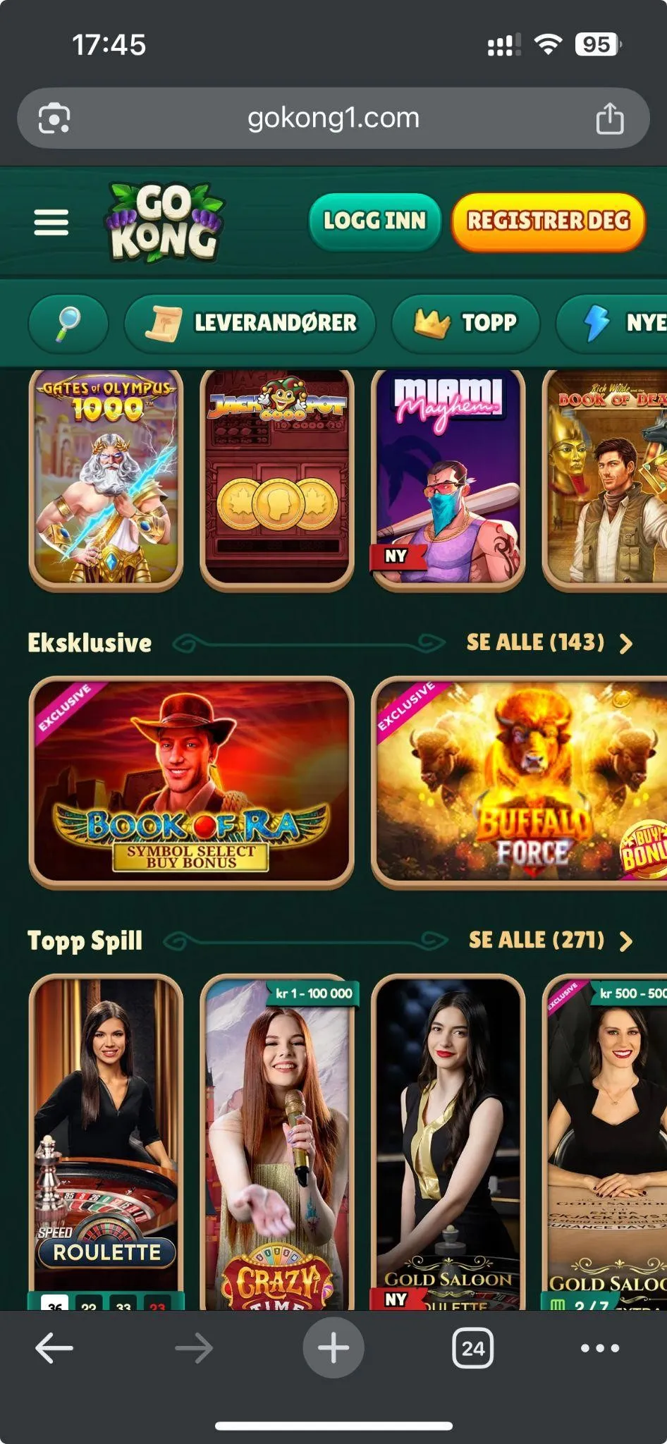 GoKong casino og app GoKong casino og app