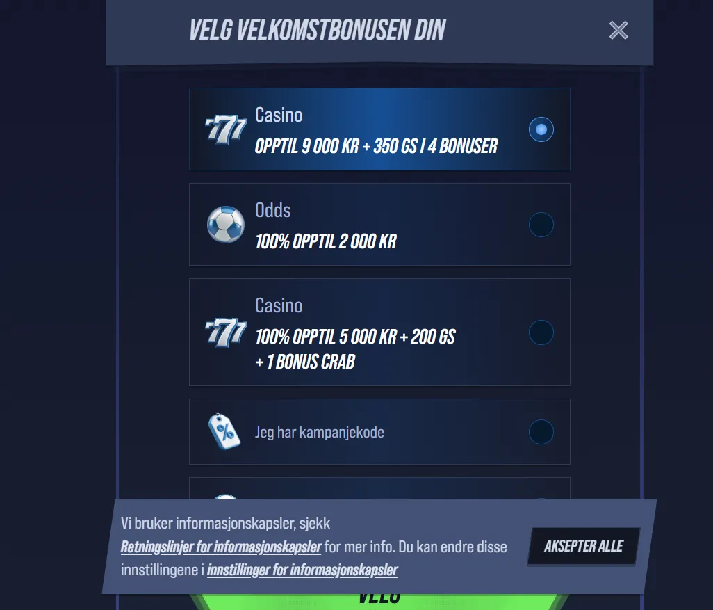 Bonuser og kampanjer