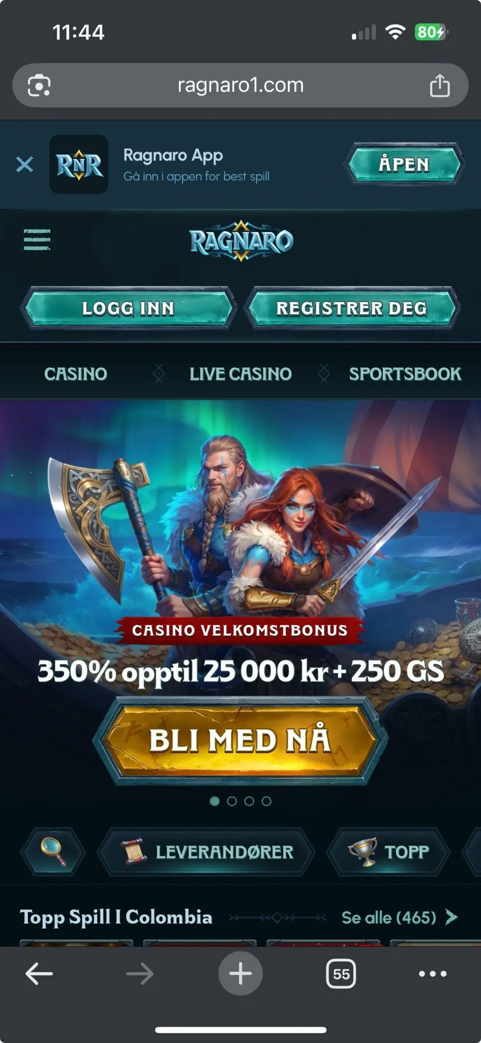Ragnaro casino og app Ragnaro casino og app