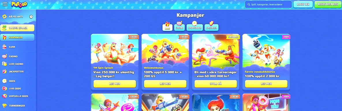 Bonuser og kampanjer