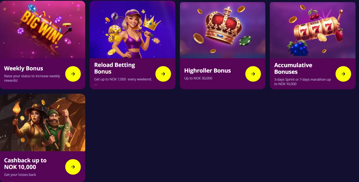 Bonuser og kampanjer