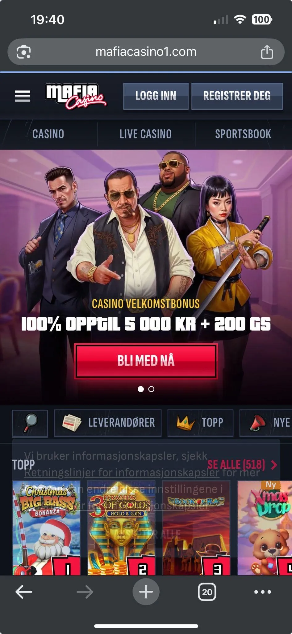 Mafia casino og app Mafia casino og app