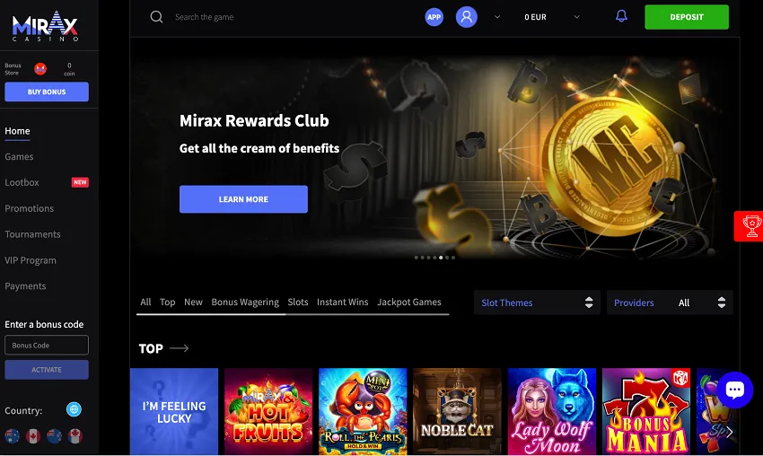 Mirax Casino