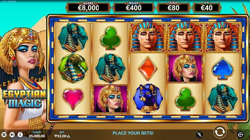 Jogo Demo da Slot Egyptian Magic