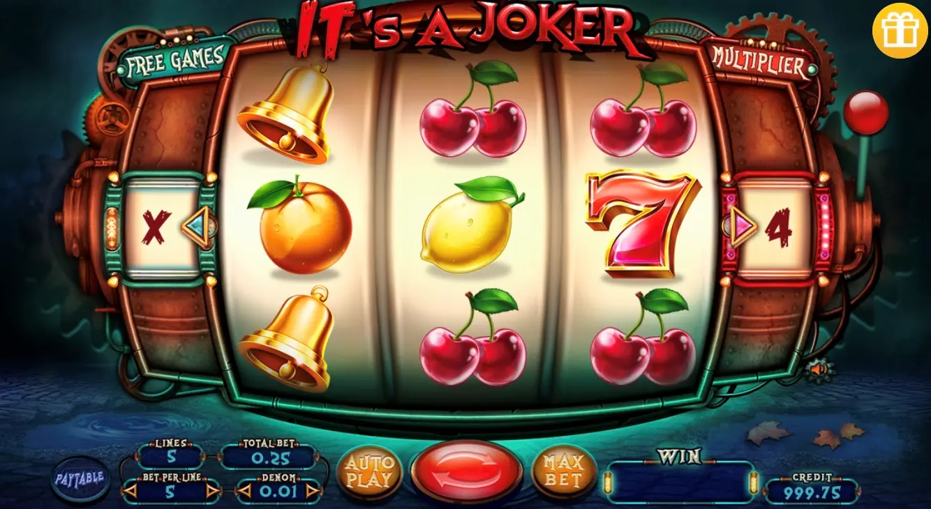 It's a Joker slot