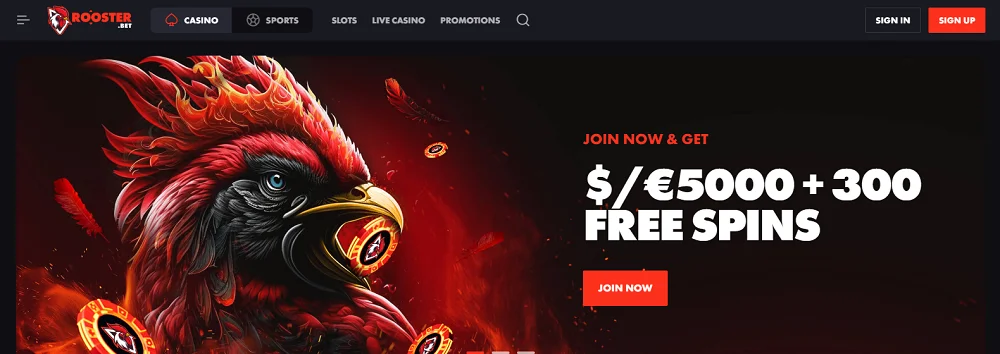 Rooster casino