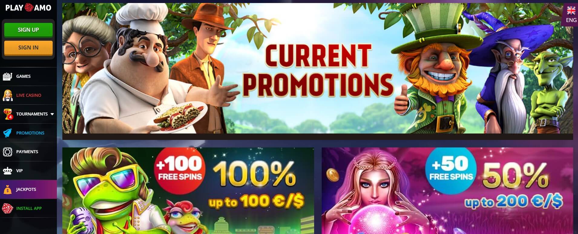 playamo casino bonus