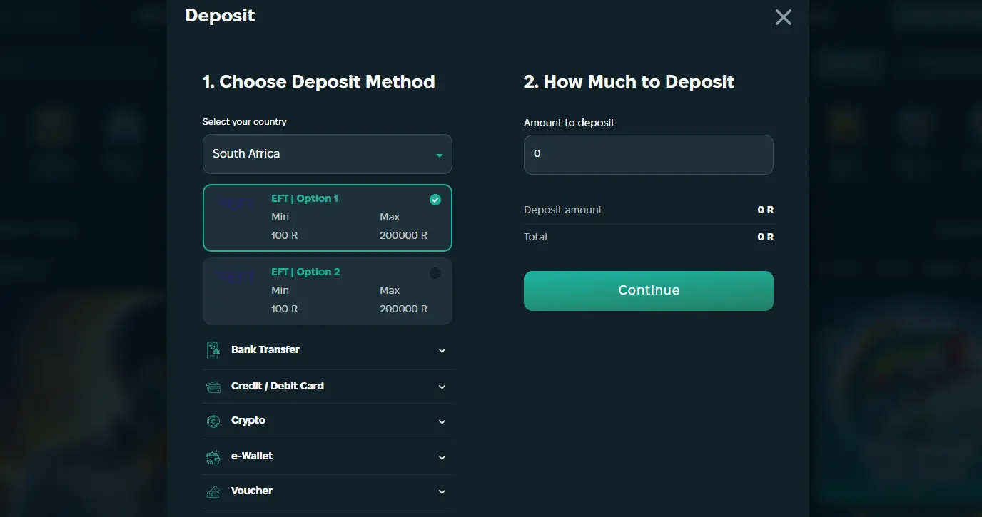 How to Make Your First Deposit