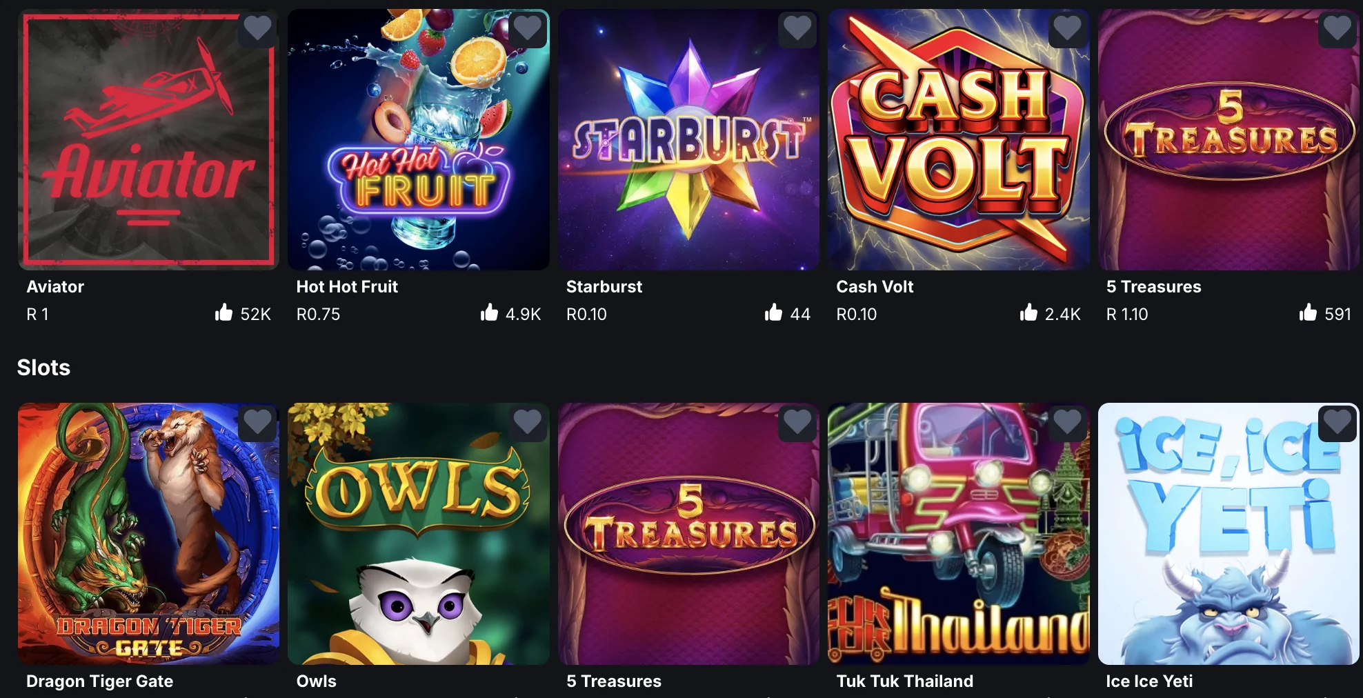 Casino Games Available at Jackpot City Casino