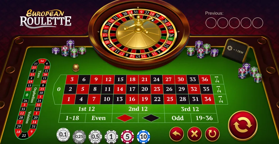 Populárna európska ruleta