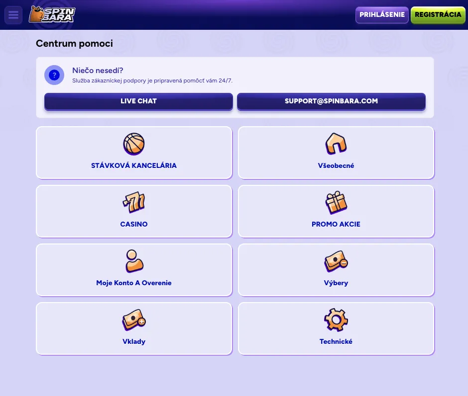 Spinbara casino