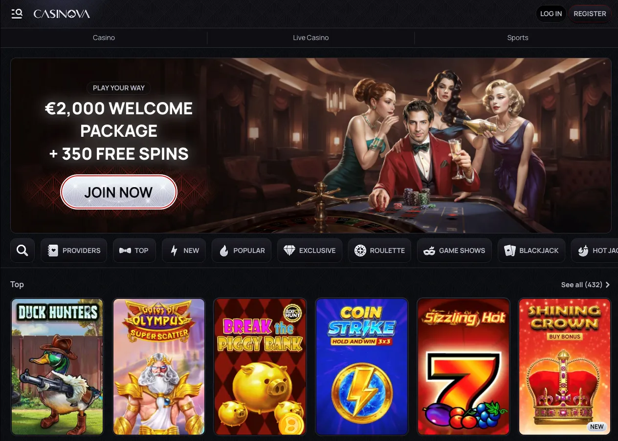 Casinova casino
