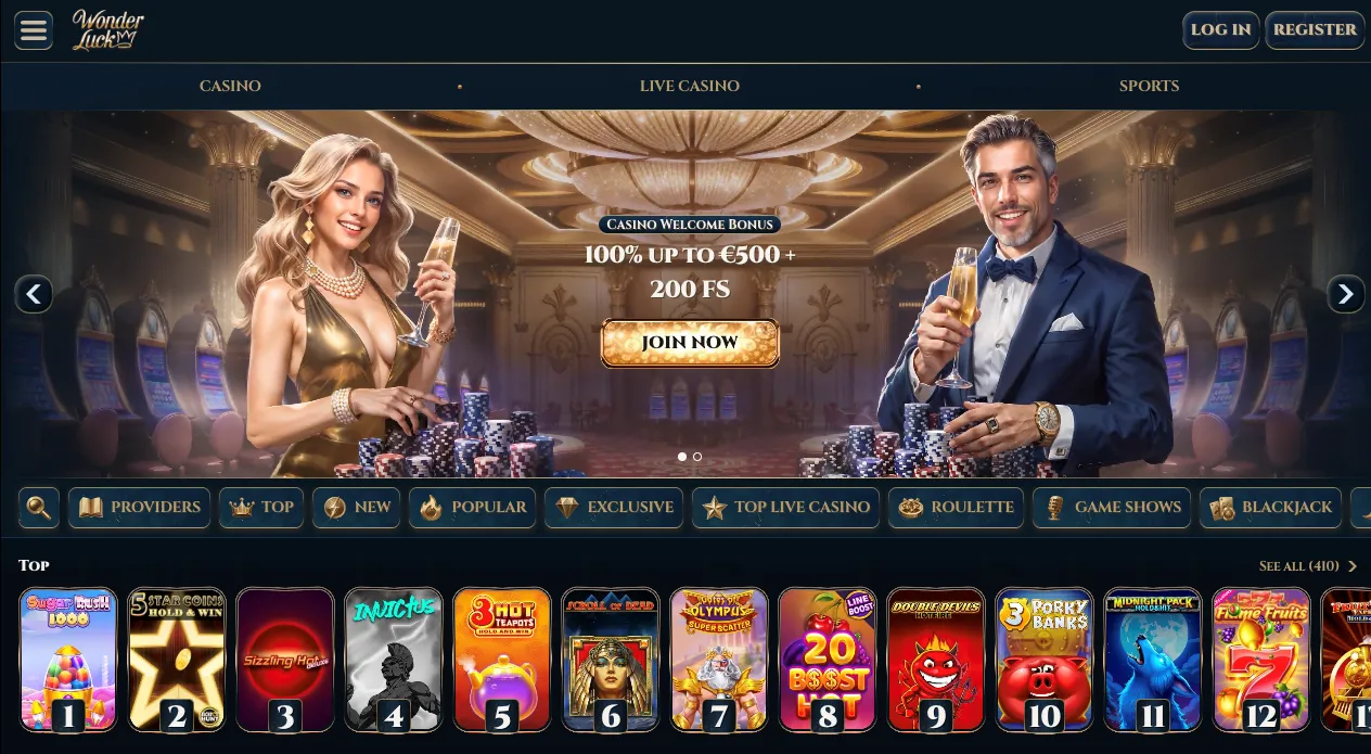 Wonder Luck casino