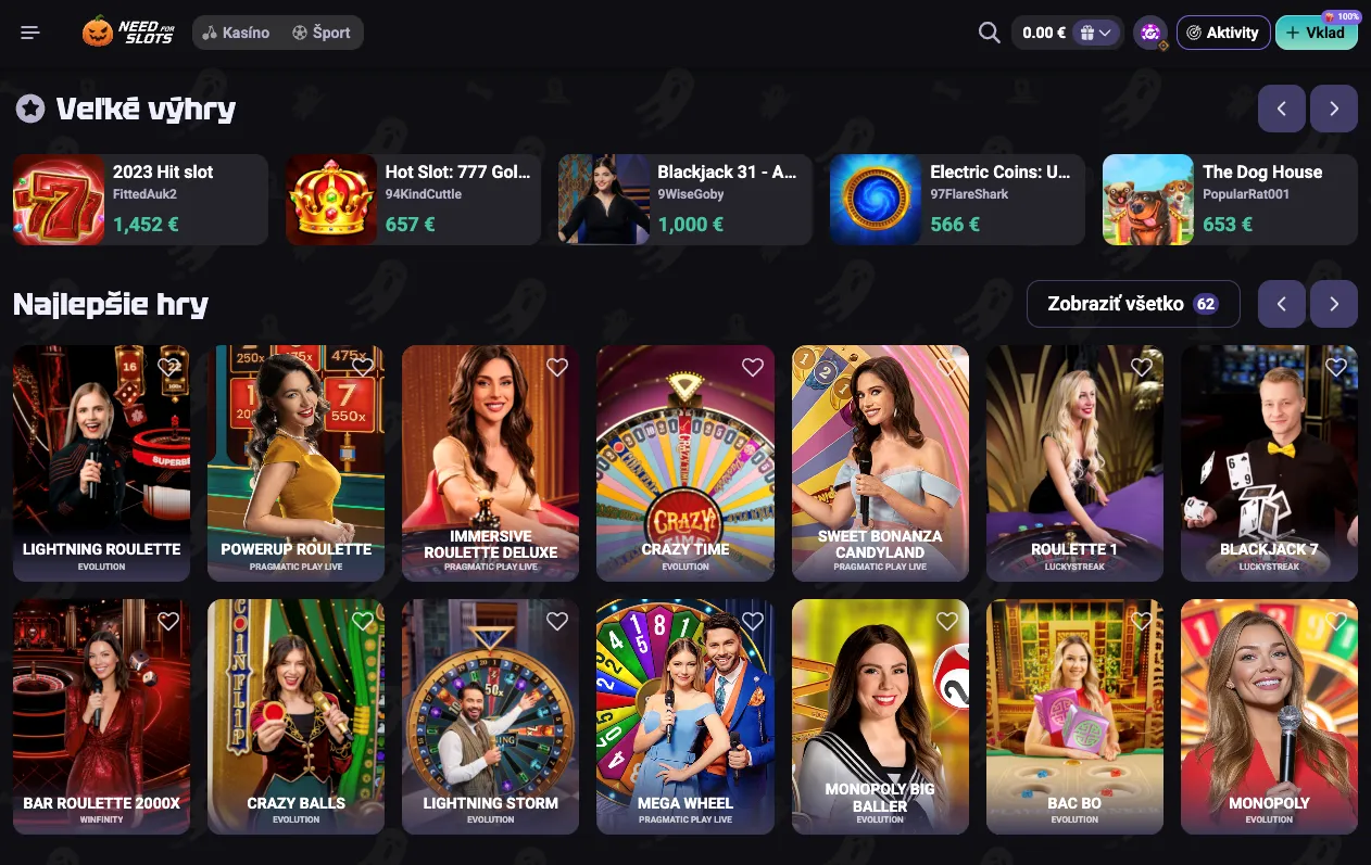 NeedForSlots NeedForSlots