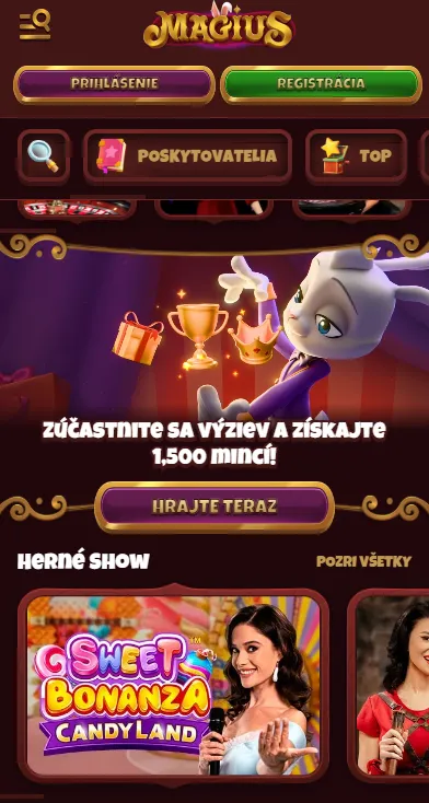 Magius Casino a promo akcie