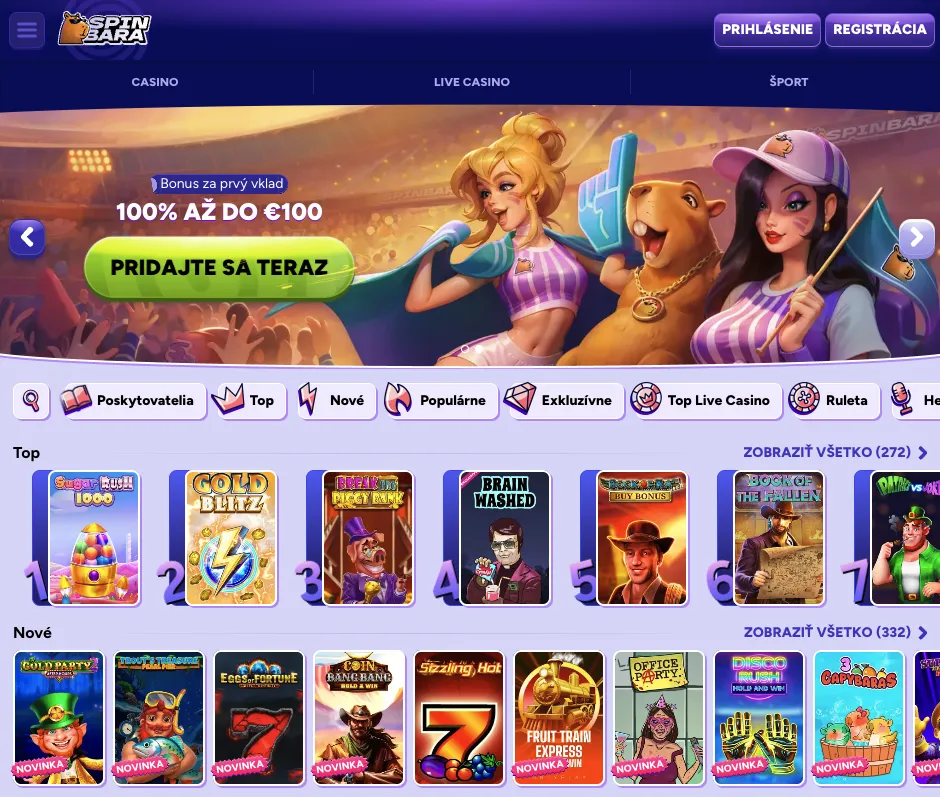 Spinbara casino
