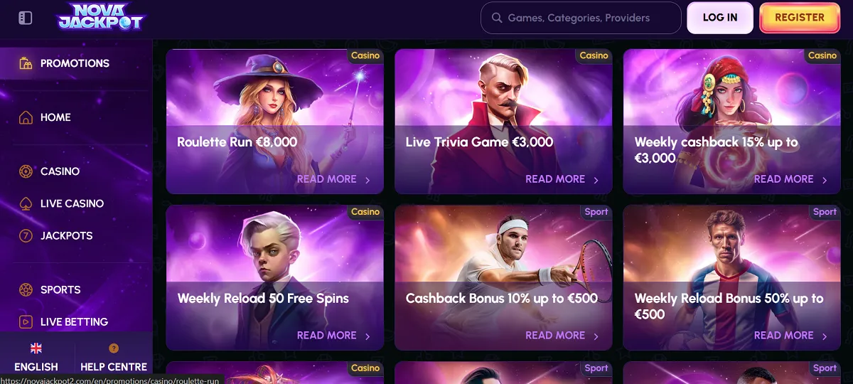 Bonusy a promoakcie