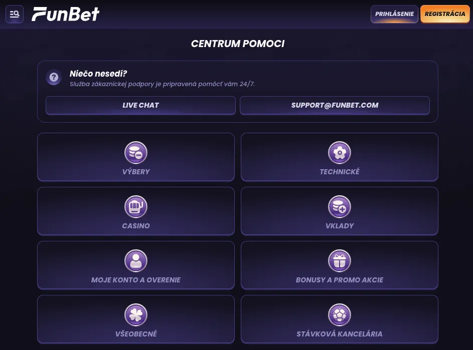 Funbet kasíno