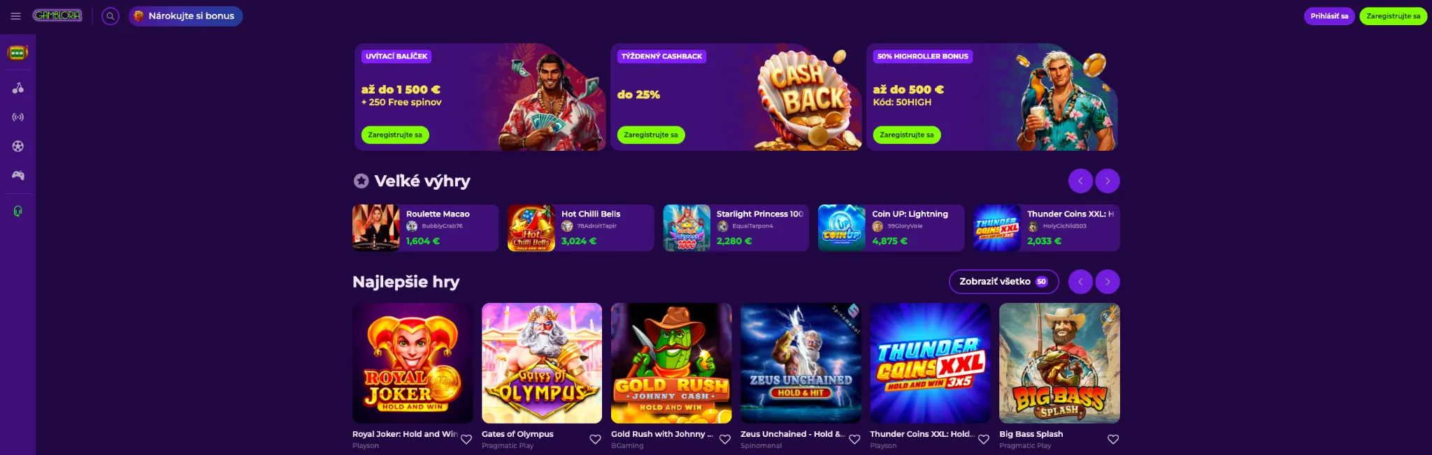 Gambloria casino