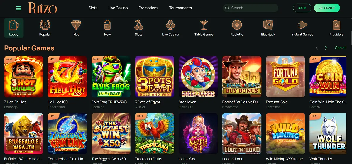 Ritzo Casino