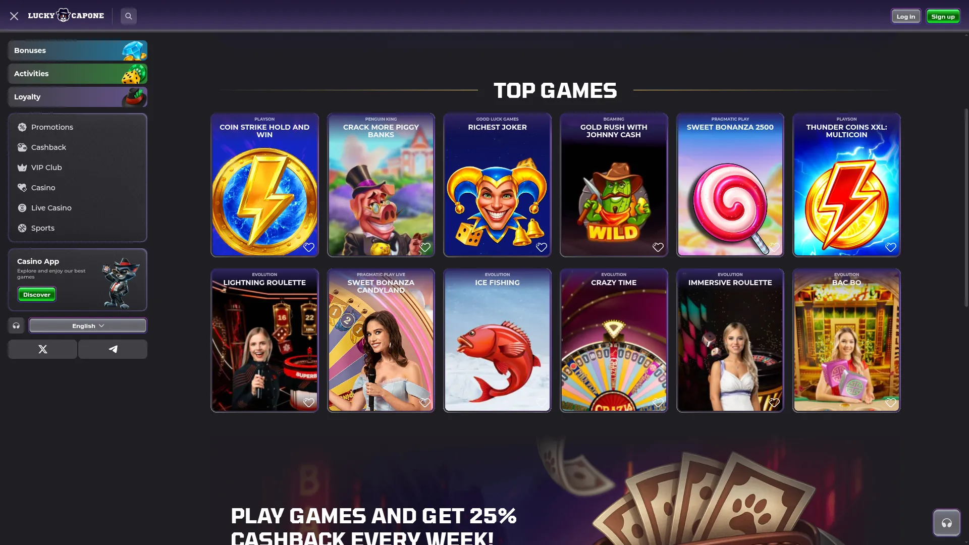 Lucky Capone Casino Lucky Capone Casino