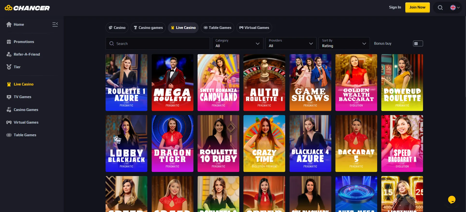 Chancer online casino
