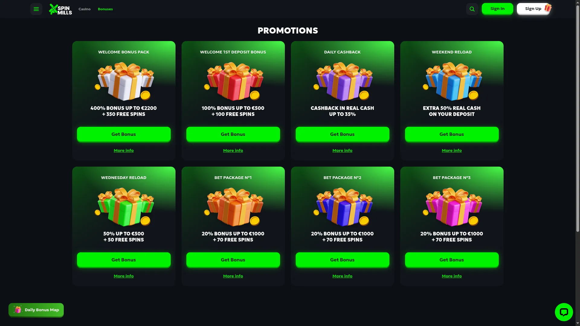 SpinMills casino