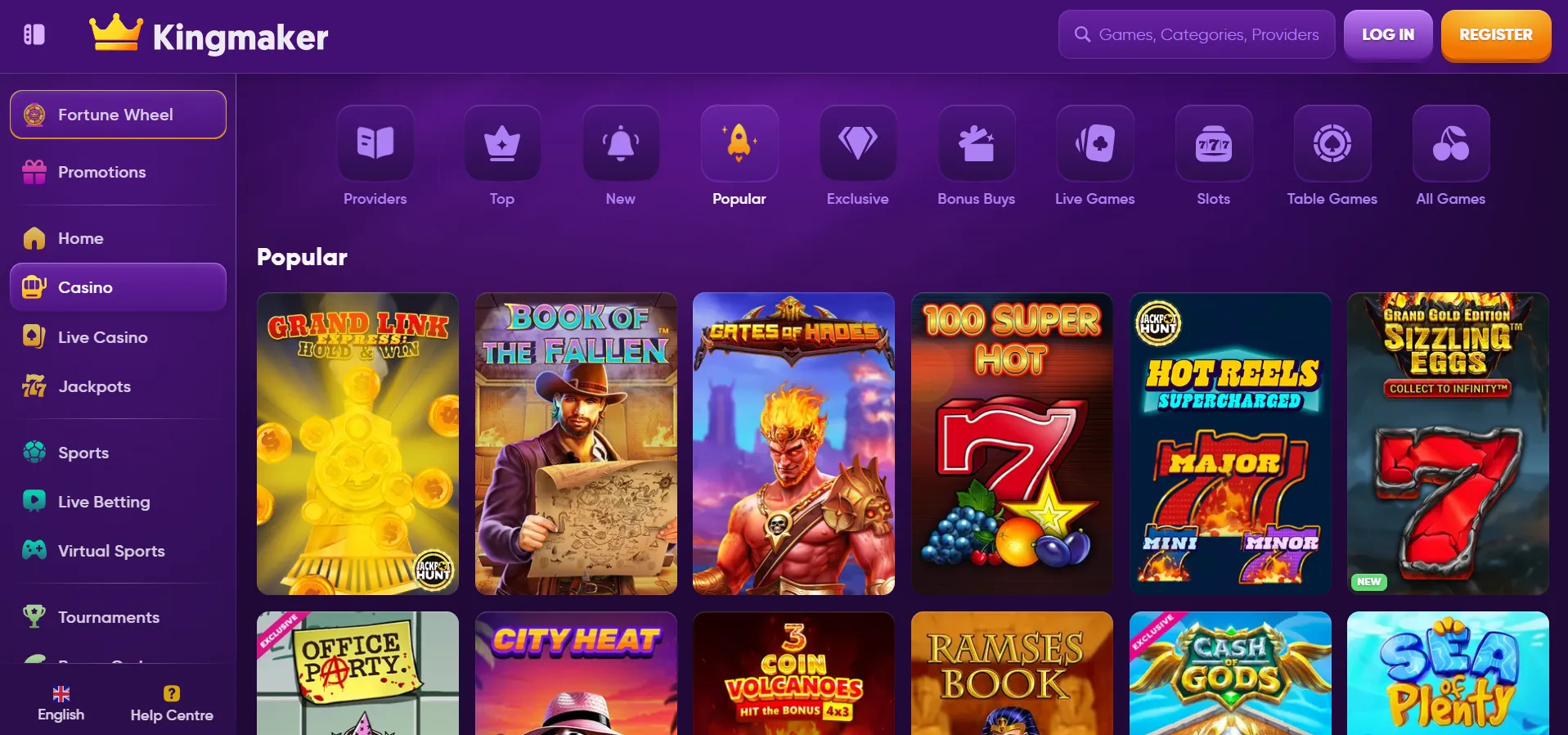 Kingmaker Casino