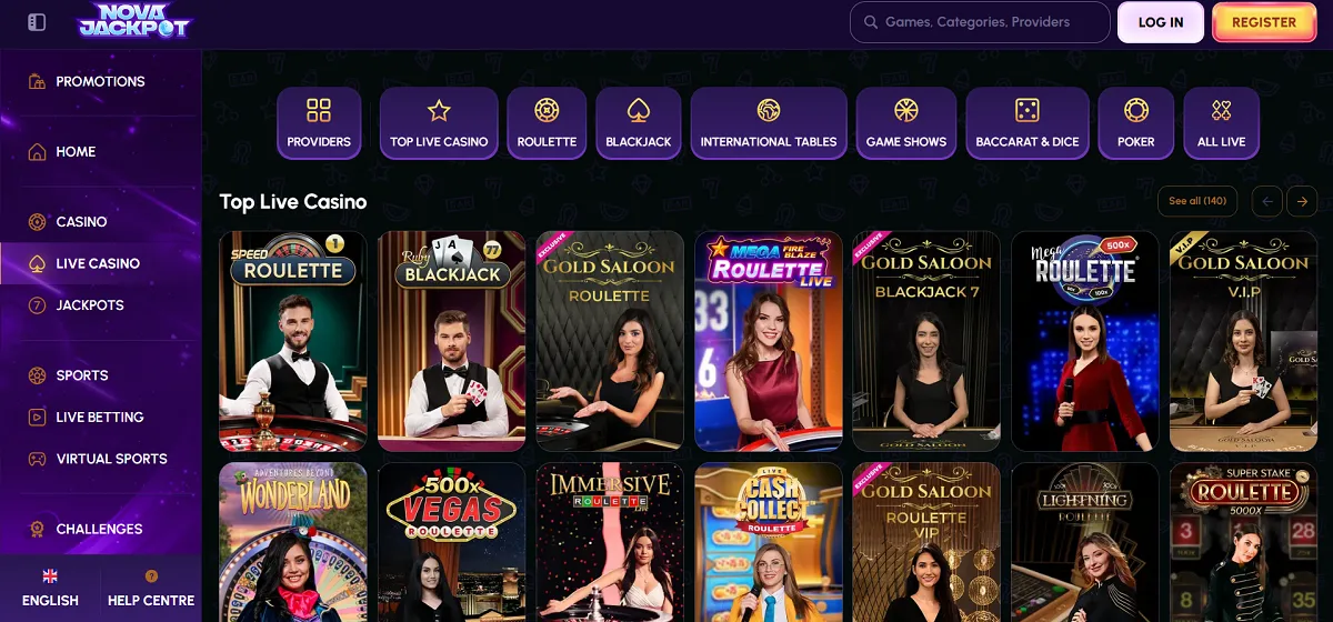 Novajackpot Casino