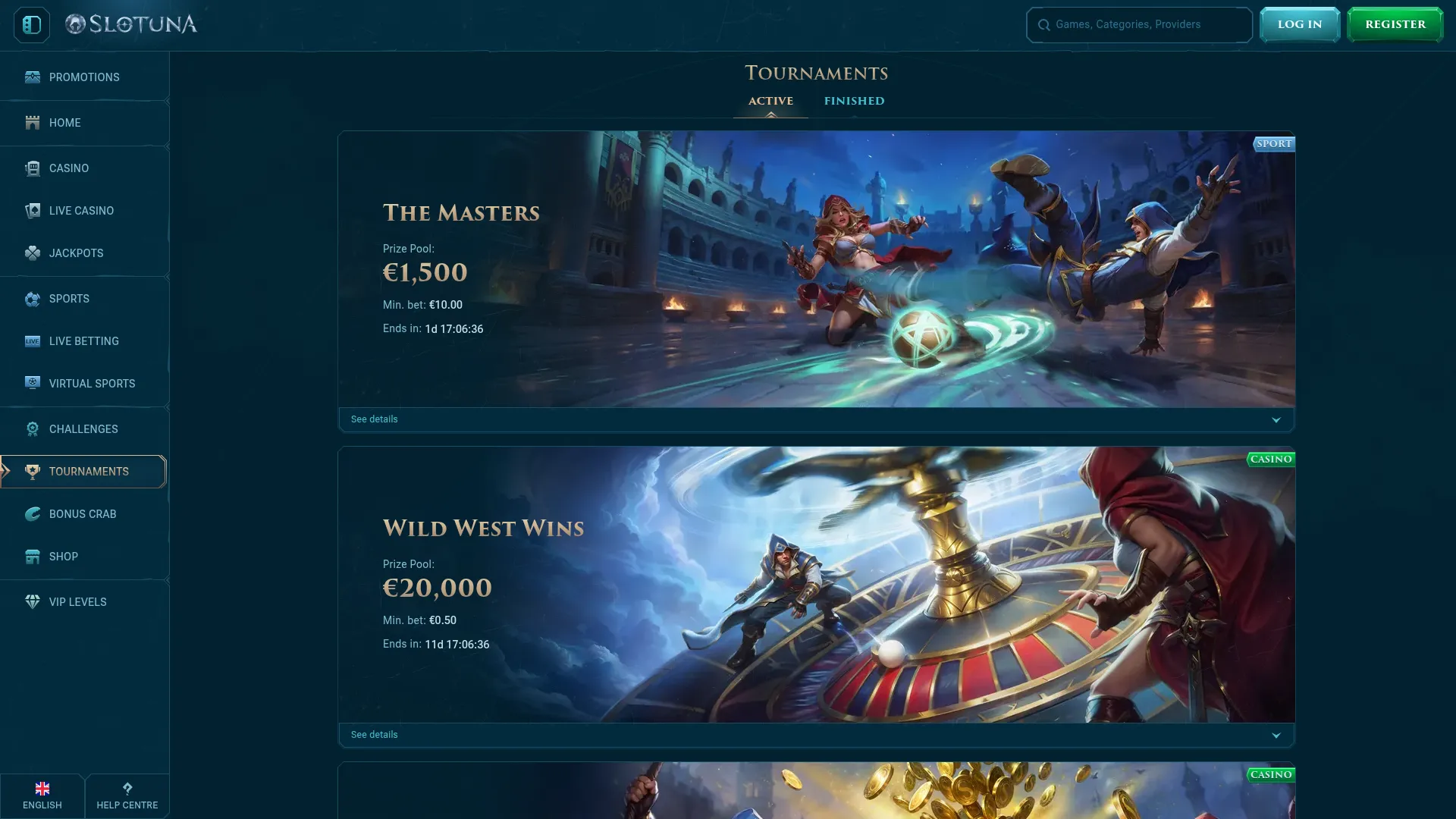 Bonusi in promocije Bonusi in promocije