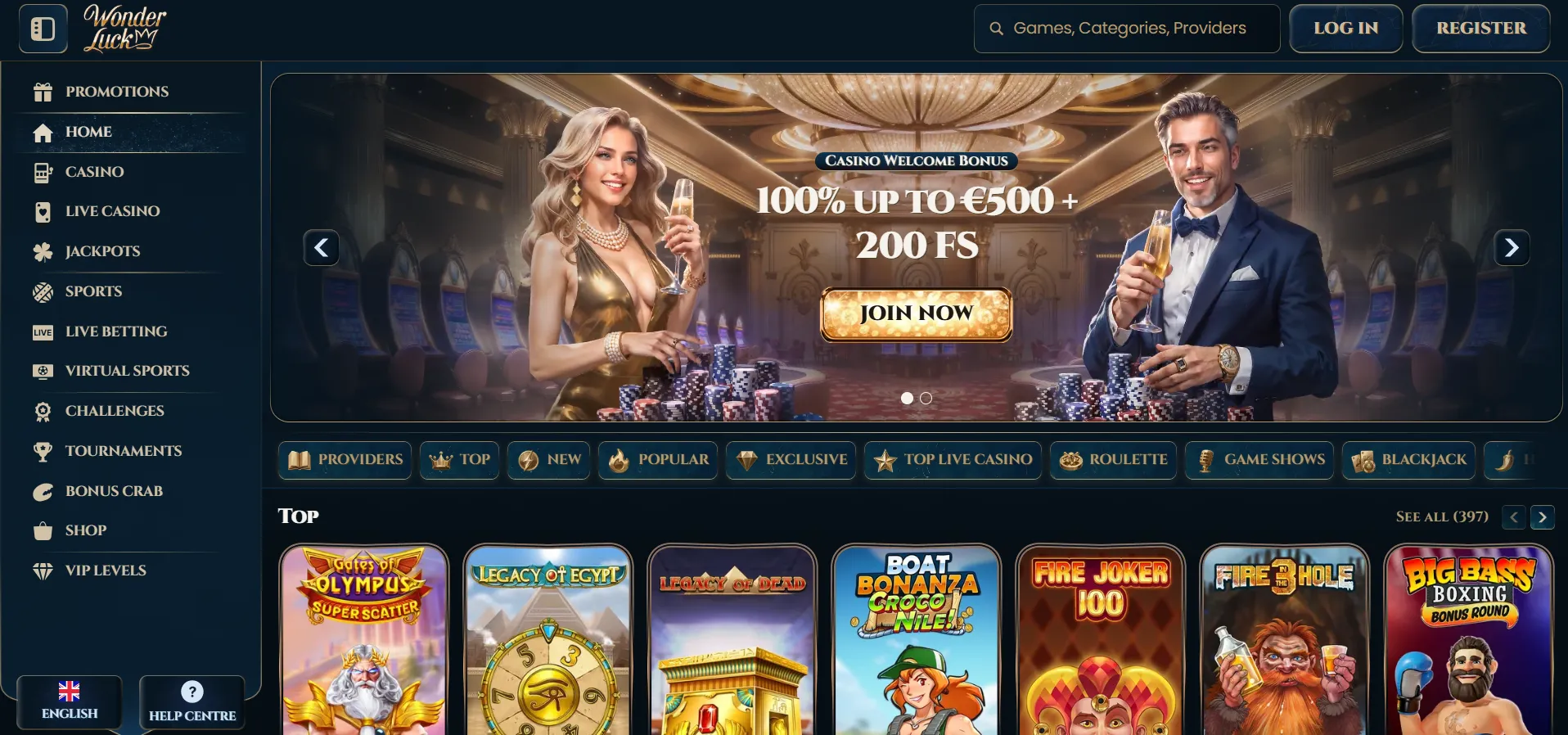 Wonder Luck Casino