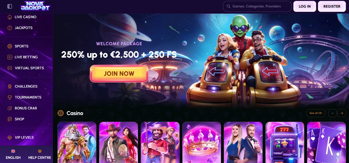 Novajackpot Casino