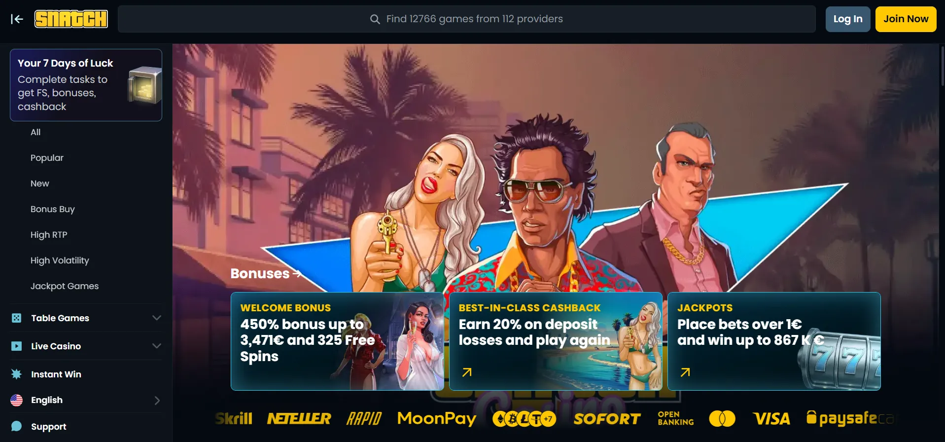 Snatch Casino Snatch Casino