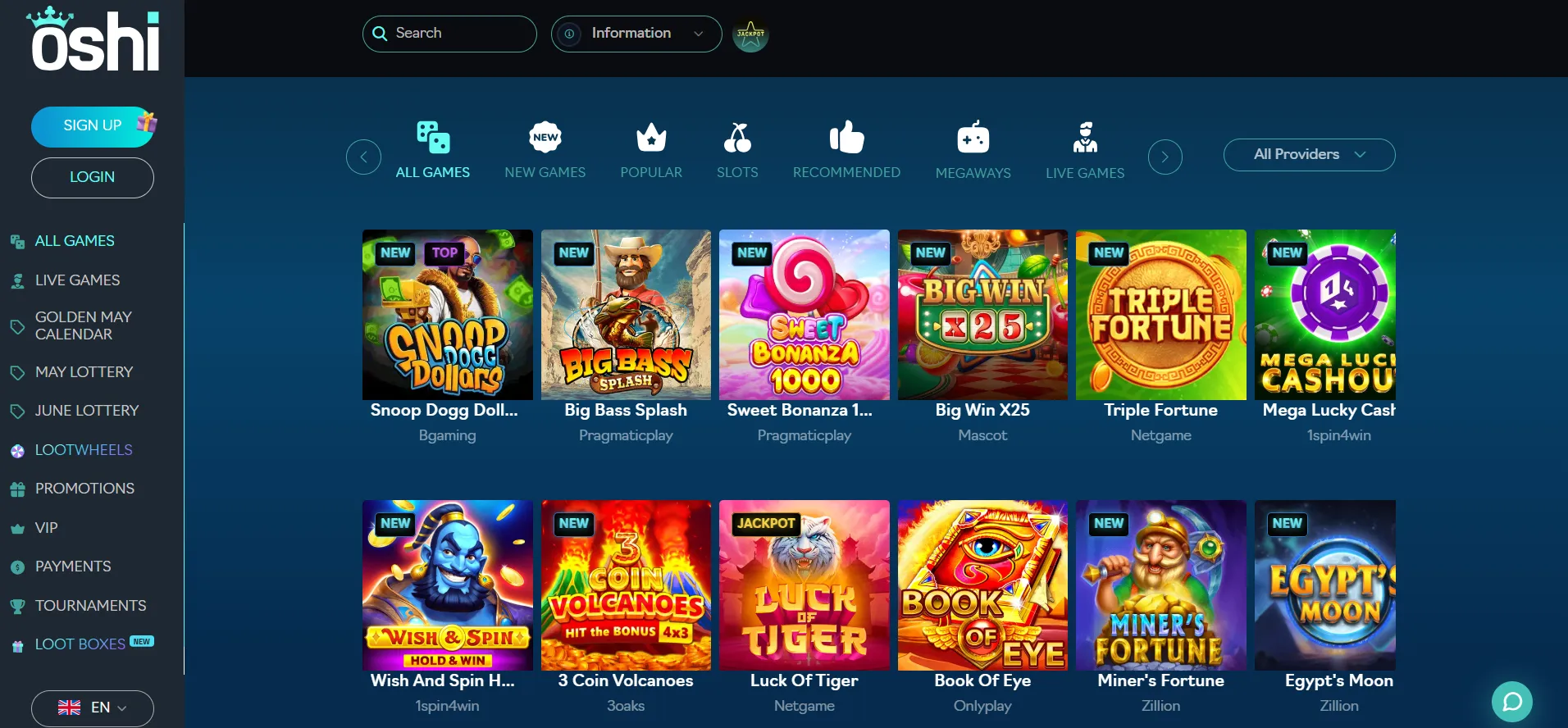 Oshi Casino