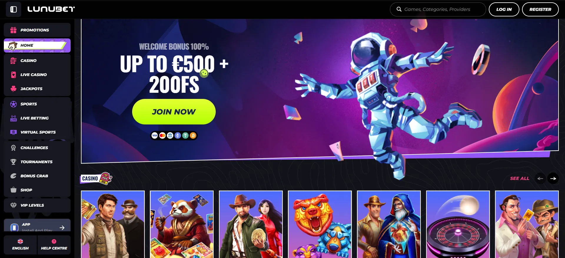 Lunubet Casino