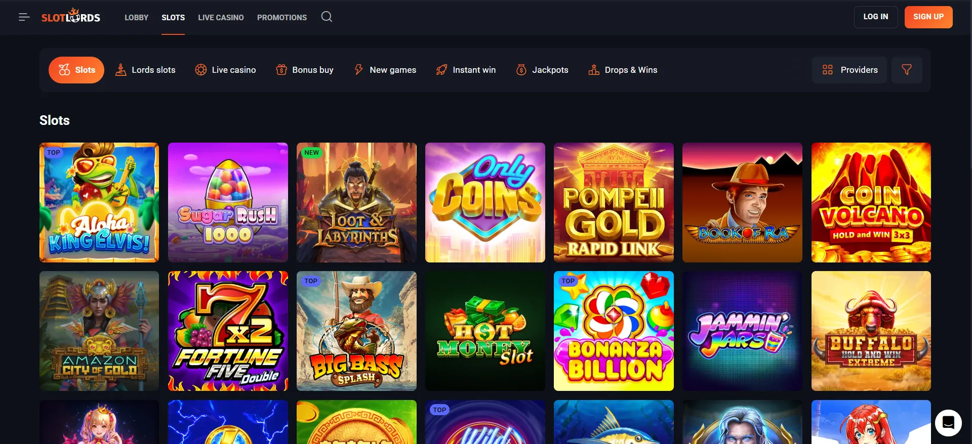 SlotLords Casino