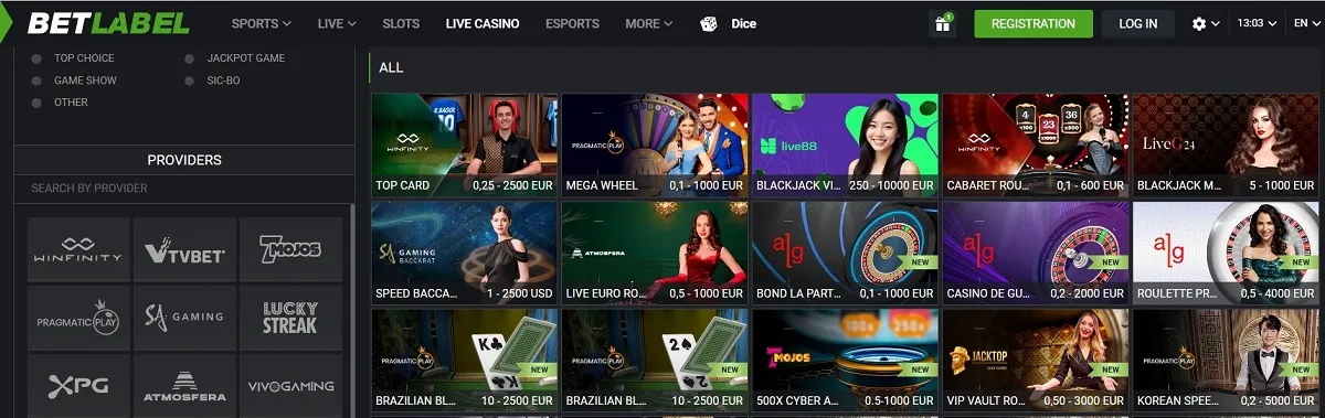 BetLabel Casino