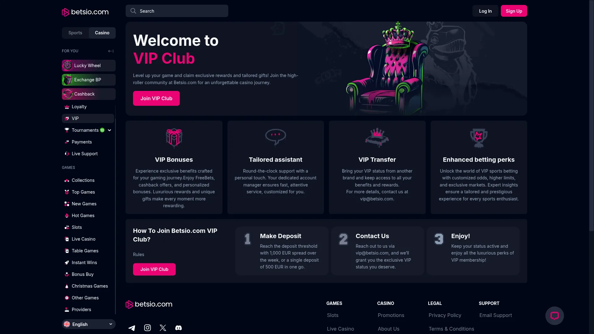 Bonusi in promocije Bonusi in promocije