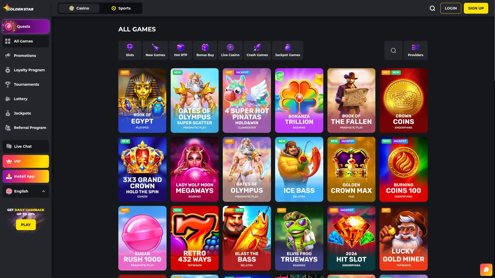 Goldenstar casino