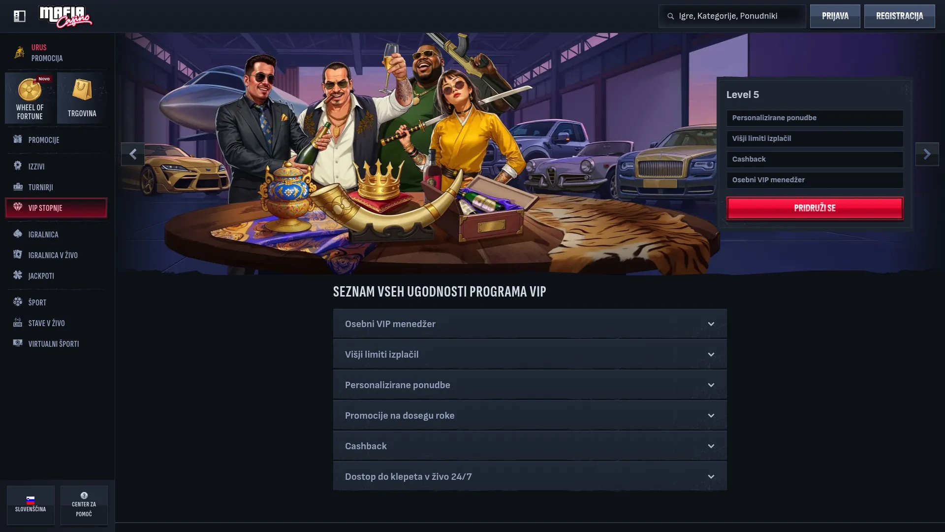 Mafia casino