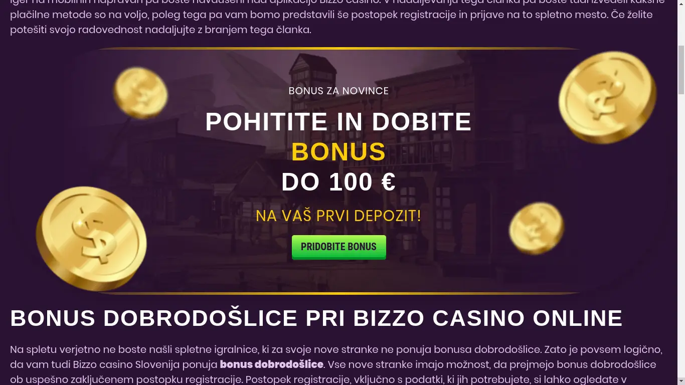 Bizzo casino