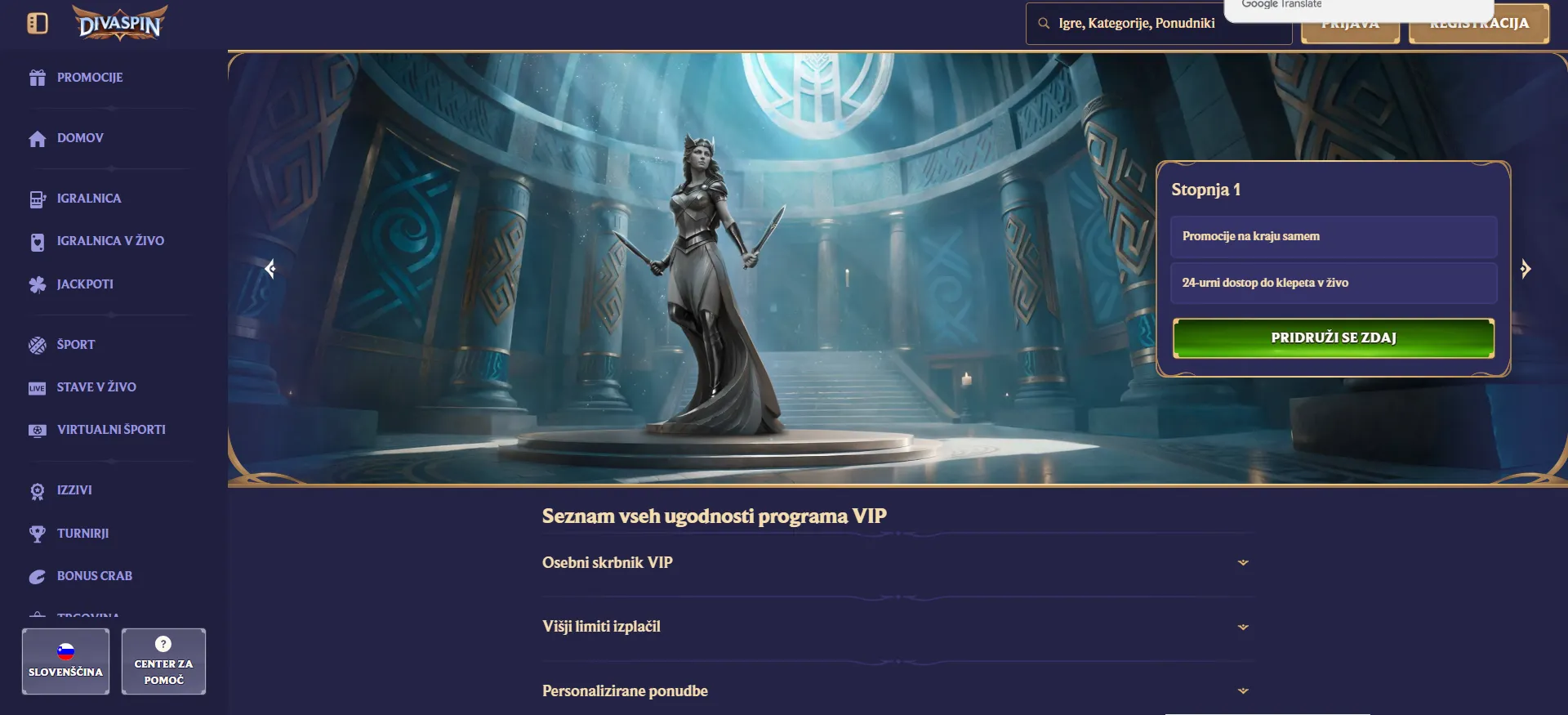 Divaspin Casino