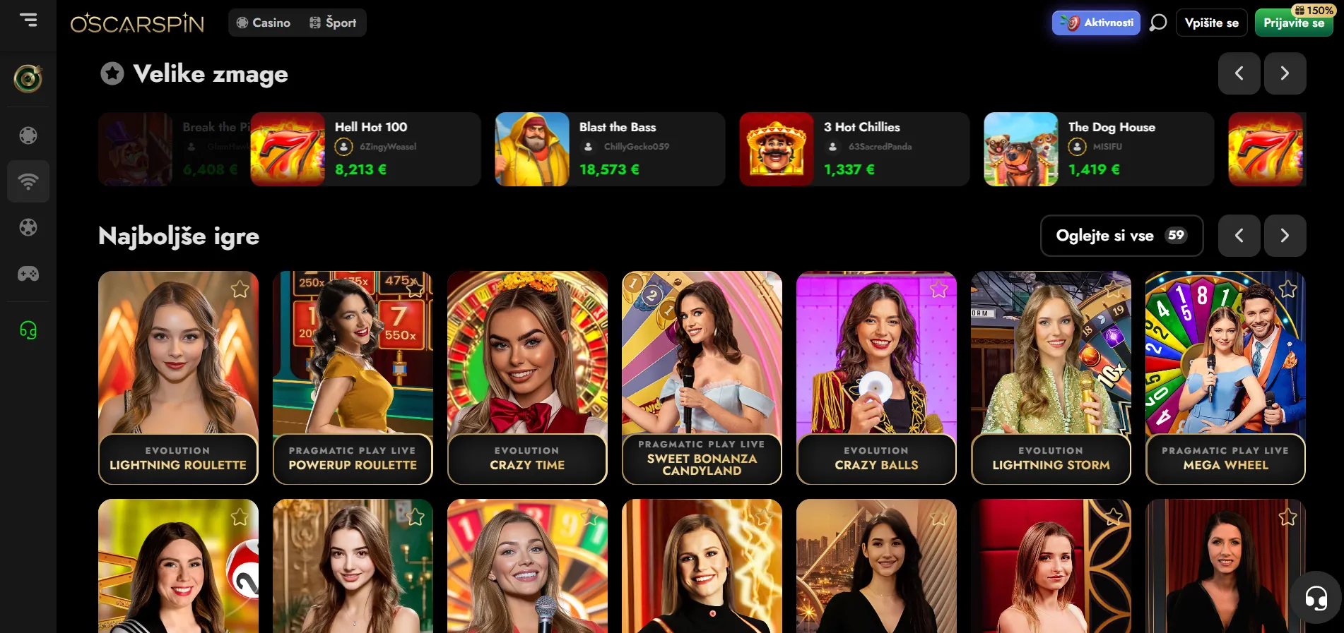 Oscarspin Casino