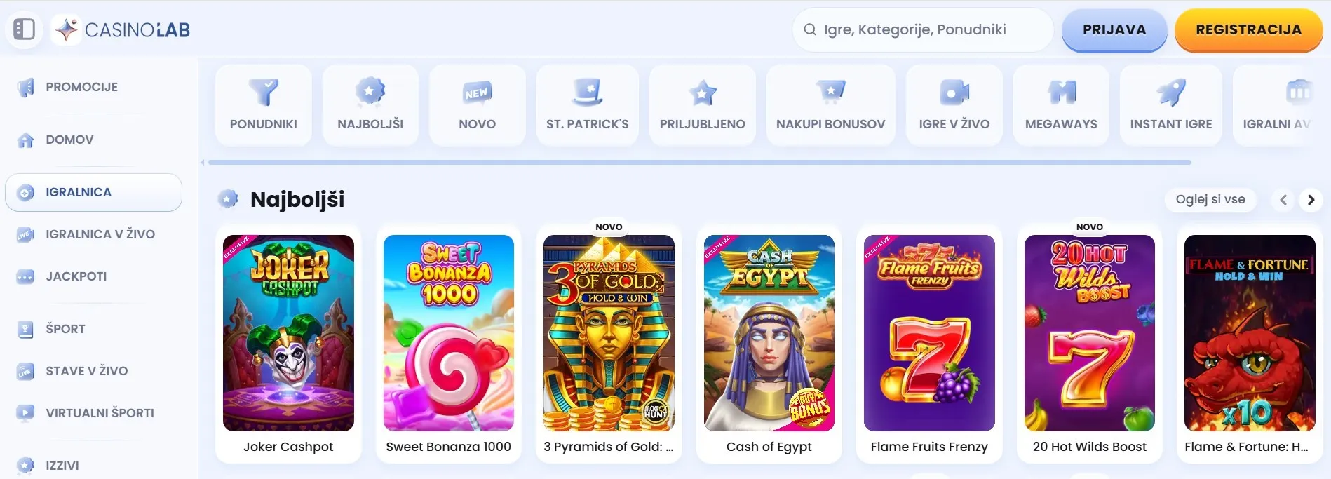 Izbor iger